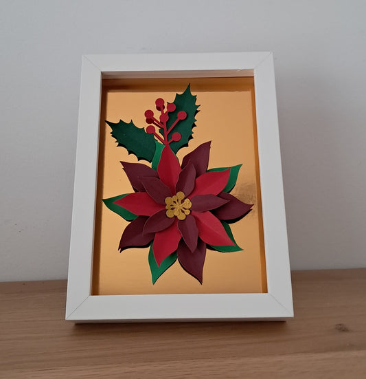 Cadre Poinsettia 2