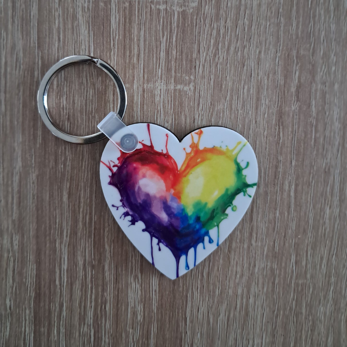 Porte clé forme cœur