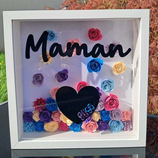 Cadre Maman "petit cœur"